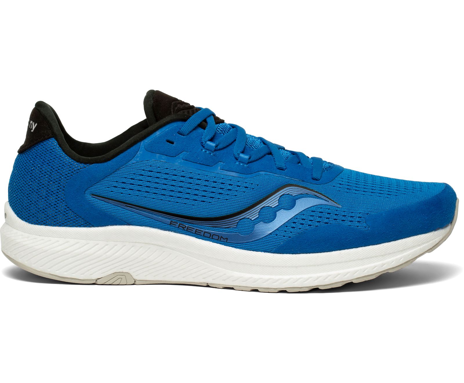 Saucony Freedom 4 Men's Running Shoes Royal / Grey | Canada 488ZUTG